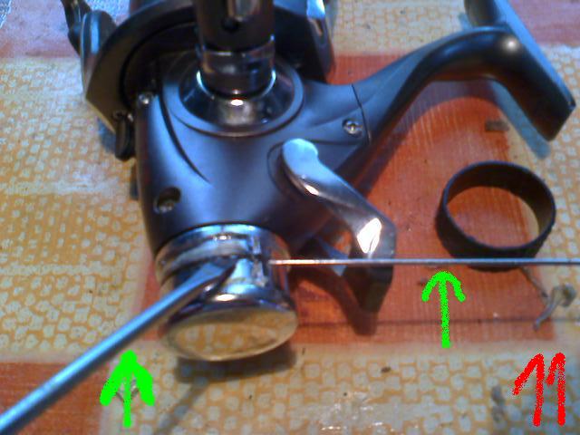 Hamulec kołowrotka, naprawa